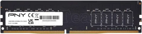 Photo de Barette mémoire 16Go DIMM DDR4 PNY 3200MHz Version OEM (Tray)