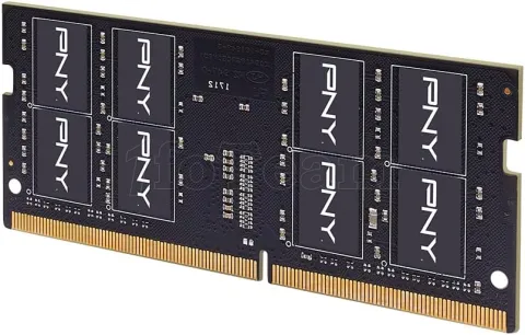 Photo de Barette mémoire 16Go SODIMM DDR4 PNY Performance 3200MHz (Noir)