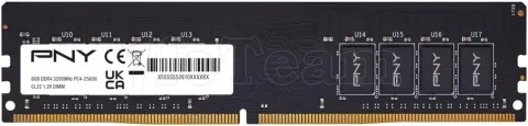 Photo de Barette mémoire 8Go DIMM DDR4 PNY Performance 3200Mhz (Noir)