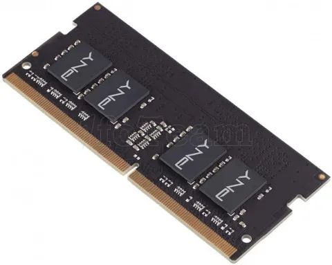 Photo de Barette mémoire 8Go SODIMM DDR4 PNY Performance 2666Mhz (Noir)