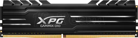 Photo de Barrette mémoire 16Go DIMM DDR4 Adata XPG GammiX D10  3200Mhz (Noir)