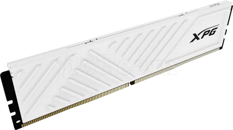 Photo de Barrette mémoire 16Go DIMM DDR4 Adata XPG GammiX D35  3200Mhz (Blanc)