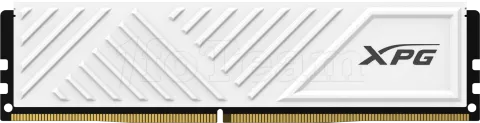 Photo de Barrette mémoire 16Go DIMM DDR4 Adata XPG GammiX D35  3200Mhz (Blanc)