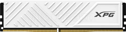 Photo de Barrette mémoire 16Go DIMM DDR4 Adata XPG GammiX D35  3600Mhz (Blanc)