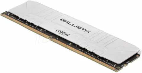 Photo de Barrette mémoire 16Go DIMM DDR4 Ballistix  3000Mhz (Blanc)