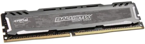 Photo de Barrette mémoire 16Go DIMM DDR4 Ballistix Sport LT  3000Mhz (Gris)