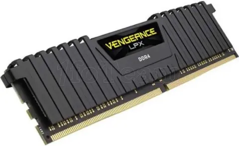 Photo de Barrette mémoire 16Go DIMM DDR4 Corsair Vengeance LPX  2666Mhz (Noir)