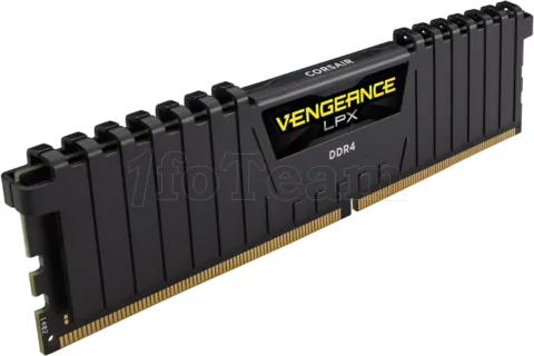 Photo de Barrette mémoire 16Go DIMM DDR4 Corsair Vengeance LPX  3600Mhz (Noir)