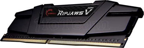 Photo de Barrette mémoire 16Go DIMM DDR4 G.Skill RipJaws V  3200Mhz (Noir)