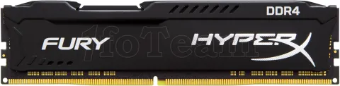 Photo de Barrette mémoire 16Go DIMM DDR4 Kingston HyperX Fury  3466Mhz (Noir)