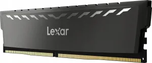 Photo de Barrette mémoire 16Go DIMM DDR4 Lexar Thor OC 3200Mhz (Noir)