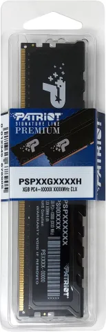 Photo de Barrette mémoire 16Go DIMM DDR4 Patriot Signature Line Premium  2666Mhz (Noir)