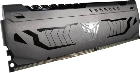 Photo de Barrette mémoire 16Go DIMM DDR4 Patriot Viper Steel  3200Mhz (Noir)