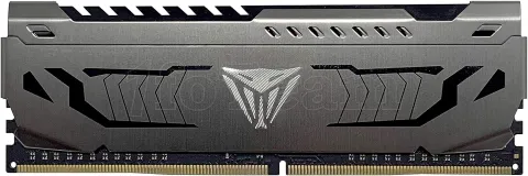 Photo de Barrette mémoire 16Go DIMM DDR4 Patriot Viper Steel 3600Mhz (Noir)