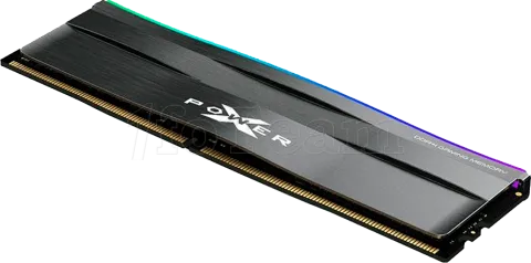 Photo de Barrette mémoire 16Go DIMM DDR4 Silicon Power XPower Zenith RGB  3200Mhz (Noir)