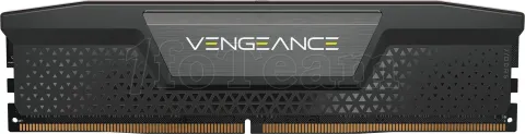 Photo de Barrette mémoire 16Go DIMM DDR5 Corsair Vengeance 5200MHz CL40 (Noir)