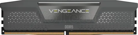 Photo de Barrette mémoire 16Go DIMM DDR5 Corsair Vengeance 6000MHz CL36 (Noir)