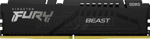 Photo de Barrette mémoire 16Go DIMM DDR5 Kingston Fury Beast  5600MHz (Noir)