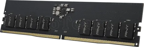 Photo de Barrette mémoire 16Go DIMM DDR5 PNY Performance 5600MHz (Noir)