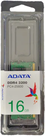 Photo de Barrette mémoire 16Go SODIMM DDR4 Adata Premier  3200Mhz (Vert) - SN 2N1800044586 - ID 194673