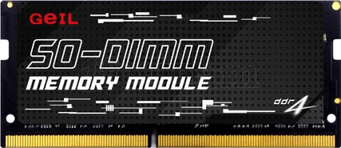 Photo de Barrette mémoire 16Go SODIMM DDR4 GeIL 3200Mhz (Noir)