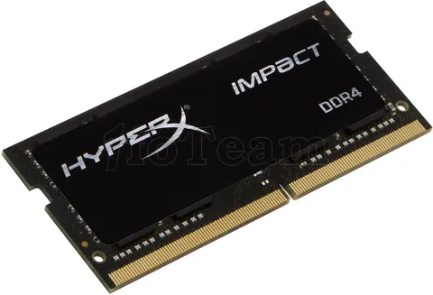 Photo de Barrette mémoire 16Go SODIMM DDR4 Kingston HyperX Impact  2666Mhz (Noir)