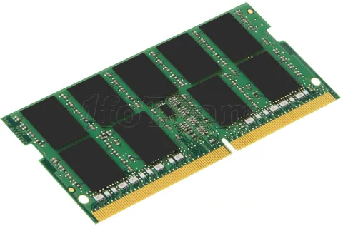 Photo de Barrette mémoire 16Go SODIMM DDR4 Kingston Server Premier  2666Mhz ECC (Vert)