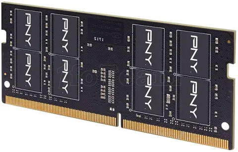 Photo de Barrette mémoire 16Go SODIMM DDR4 PNY Performance 3200MHz (Noir)