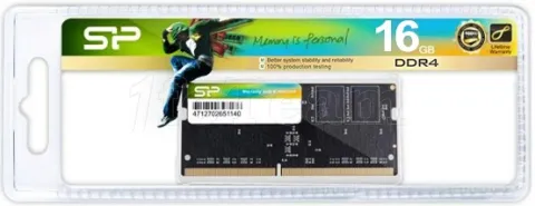 Photo de Barrette mémoire 16Go SODIMM DDR4 Silicon Power 2666Mhz (Noir)