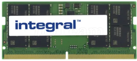 Photo de Barrette mémoire 16Go SODIMM DDR5 Integral 5600Mhz (Vert)