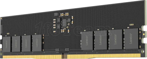 Photo de Barrette mémoire 24Go DIMM DDR5 Lexar 5600MHz (Noir) Version OEM (Tray)