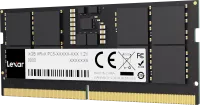 Photo de Barrette mémoire 24Go SODIMM DDR5 Lexar 5600MHz (Noir) Version OEM (Tray)
