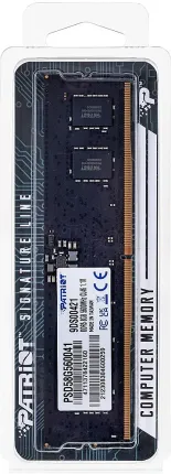 Photo de Barrette mémoire 32Go DIMM DDR5 Patriot Signature Line 5600MHz (Noir)