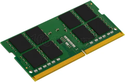 Photo de Barrette mémoire 32Go SODIMM DDR4 Kingston ValueRAM  3200Mhz (Vert)