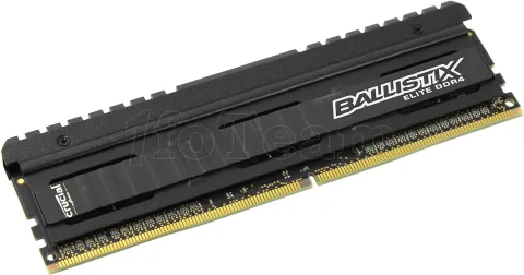 Photo de Barrette mémoire 4Go DIMM DDR4 Ballistix Elite  3200Mhz (Noir)