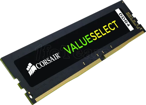 Photo de Barrette mémoire 4Go DIMM DDR4 Corsair Value Select  2400Mhz (Noir)