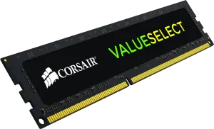 Photo de Barrette mémoire 8Go DIMM DDR3 Corsair Value Select PC12800 (1600MHz)
