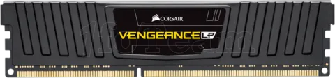 Photo de Barrette mémoire 8Go DIMM DDR3 Corsair Vengeance LP PC12800 (1600MHz) (Noir)