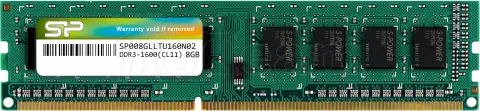 Photo de Barrette mémoire 8Go DIMM DDR3L Silicon Power 1600Mhz