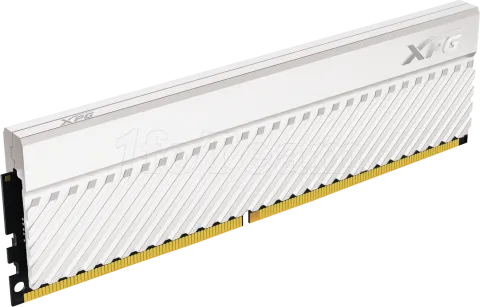 Photo de Barrette mémoire 8Go DIMM DDR4 Adata XPG GammiX D45  3200Mhz (Blanc)