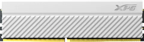 Photo de Barrette mémoire 8Go DIMM DDR4 Adata XPG GammiX D45  3200Mhz (Blanc)