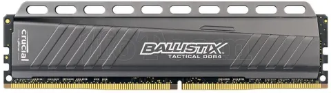 Photo de Barrette mémoire 8Go DIMM DDR4 Ballistix Tactical  3000Mhz (Gris)