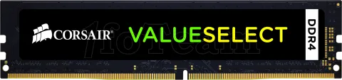 Photo de Barrette mémoire 8Go DIMM DDR4 Corsair Value Select 2400Mhz (Noir)