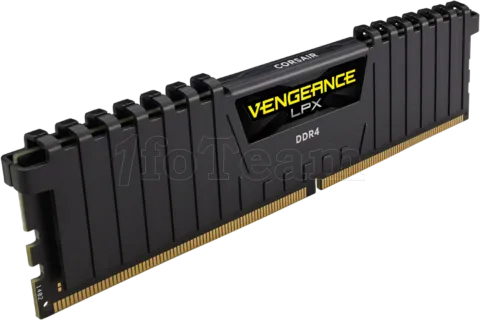 Photo de Barrette mémoire 8Go DIMM DDR4 Corsair Vengeance LPX  2400Mhz (Noir)