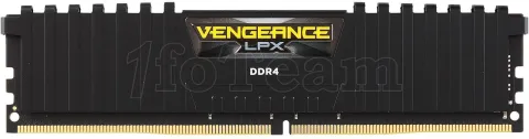 Photo de Barrette mémoire 8Go DIMM DDR4 Corsair Vengeance LPX  2666Mhz (Noir)