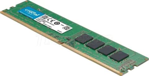 Photo de Barrette mémoire 8Go DIMM DDR4 Crucial  2666Mhz (Vert)