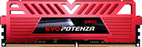 Photo de Barrette mémoire 8Go DIMM DDR4 GeIL Evo Potenza 3200Mhz (Rouge)