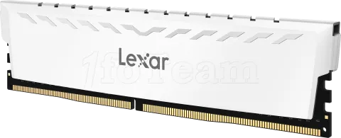 Photo de Barrette mémoire 8Go DIMM DDR4 Lexar Thor  3600Mhz (Blanc)