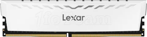 Photo de Barrette mémoire 8Go DIMM DDR4 Lexar Thor  3600Mhz (Blanc)