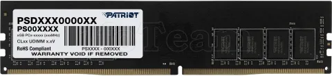 Photo de Barrette mémoire 8Go DIMM DDR4 Patriot Signature Line  3200Mhz (Noir)